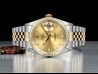 Rolex Datejust 36 Champagne Jubilee Crissy Diamonds Dial 16233